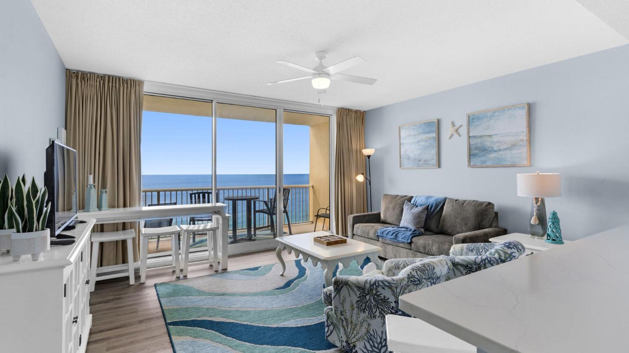 Parking Fee Included-Majestic 1-1606! Gulf Front 1Bedroom, Pool,Hot Tubs,Tennis Panama City Beach Exterior photo