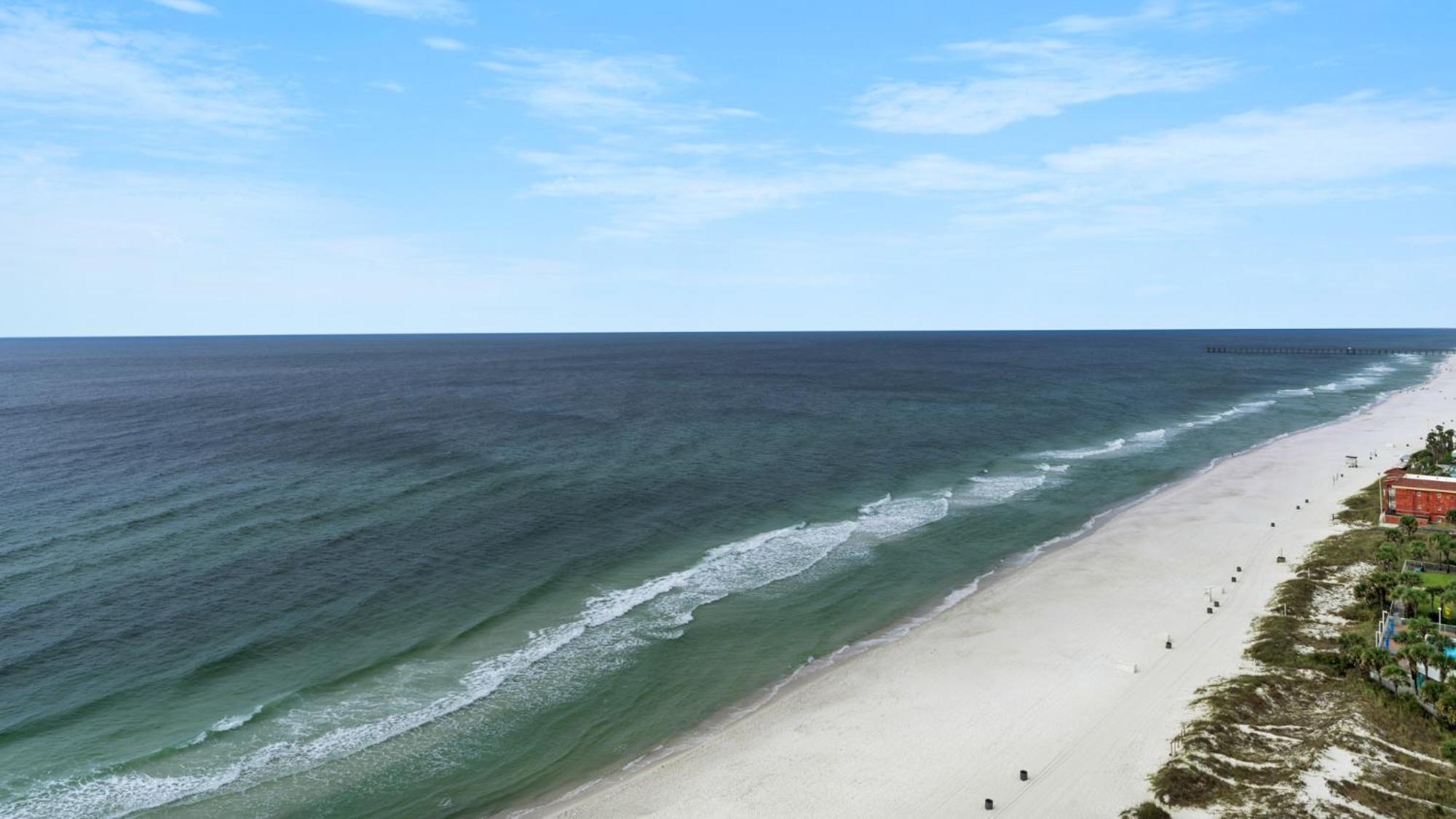 Parking Fee Included-Majestic 1-1606! Gulf Front 1Bedroom, Pool,Hot Tubs,Tennis Panama City Beach Exterior photo